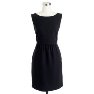 Black Camille Dress J Crew size 00